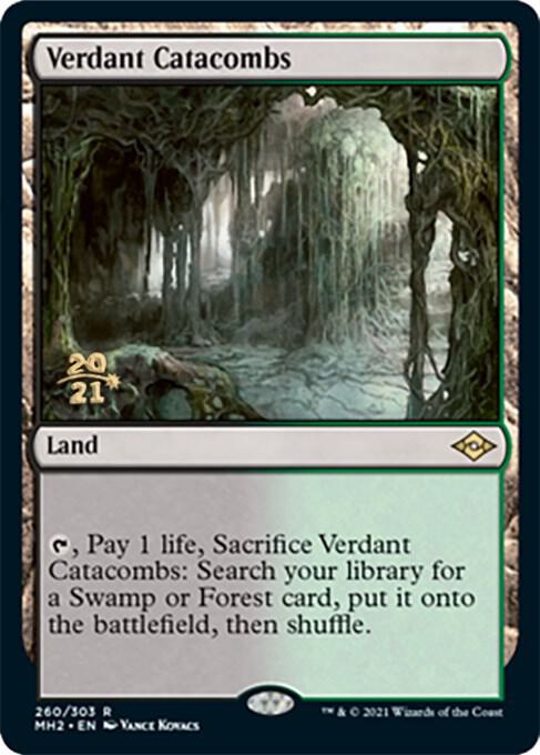新緑の地下墓地/Verdant Catacombs/英語版 foil mtg MTG: Foil Verdant Catacombs - Prerelease Cards (TCG) – J2Games