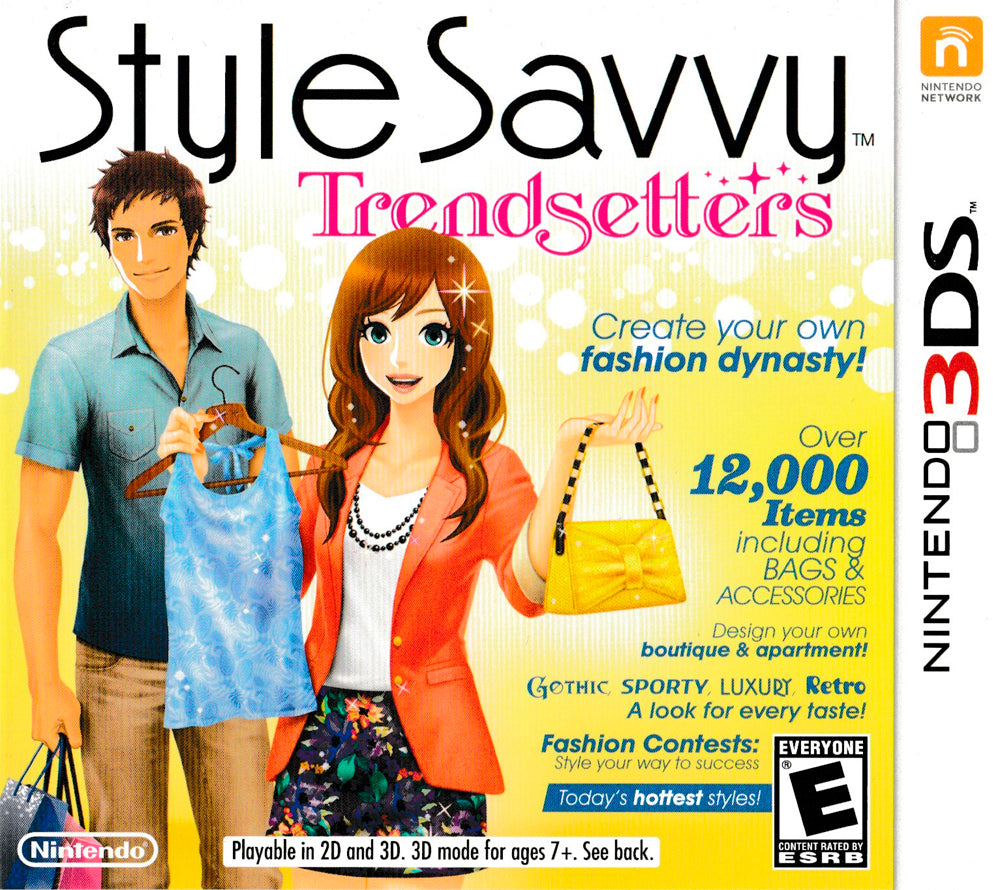 Style Savvy Trendsetters (Nintendo 3DS)