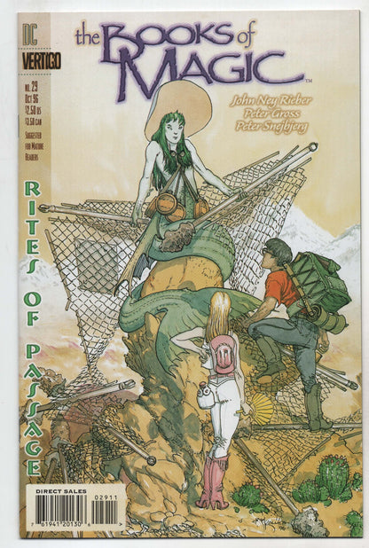 Books Of Magic 29 DC Vertigo 1996 NM Tim Hunter Mike Kulata