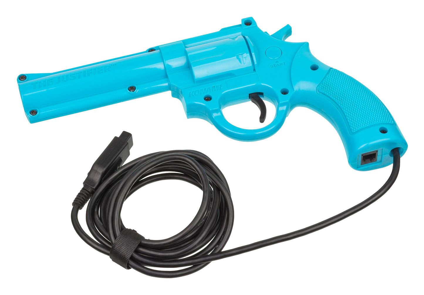 Konami "The Justifier" Light Gun Blue Player 1 (Sega Genesis)