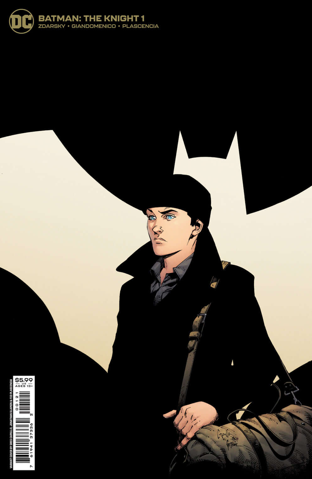 Batman The Knight #1 (Of 10) B Greg Capullo & Jonathan Glapion Card Stock Variant (01/18/2022) Dc