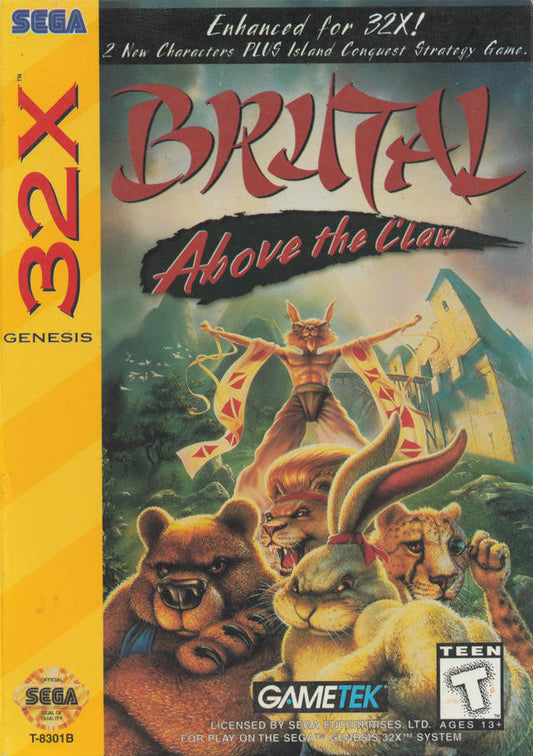 Brutal: Above the Claw 32X (Sega Genesis)