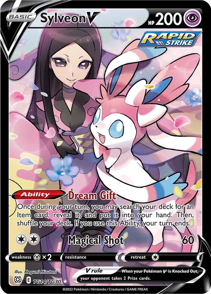 Pokemon TCG: Sylveon V - SWSH09: Brilliant Stars Trainer Gallery (TCG)