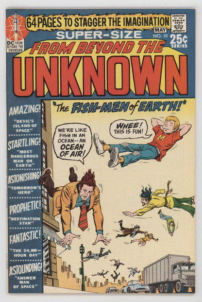 From Beyond The Unknown 10 DC 1971 VF NM Murphy Anderson Fish-Men Of Earth