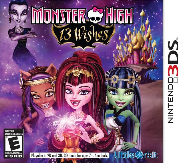Monster High 13 Wishes (Nintendo 3DS)