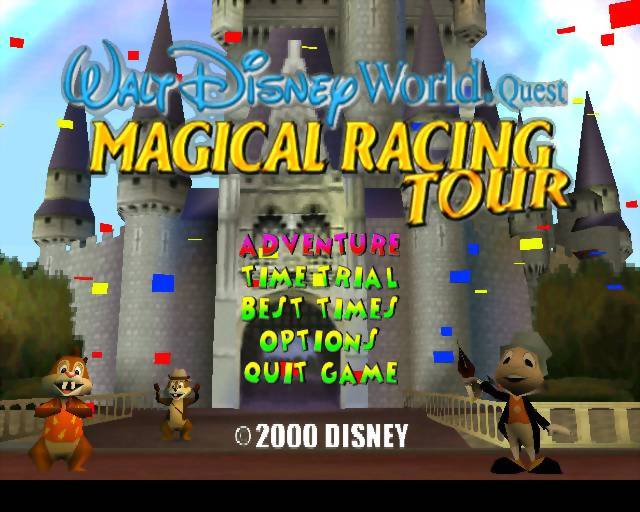 Walt Disney World Quest: Magical Racing Tour (Collector's Edition) (Playstation)