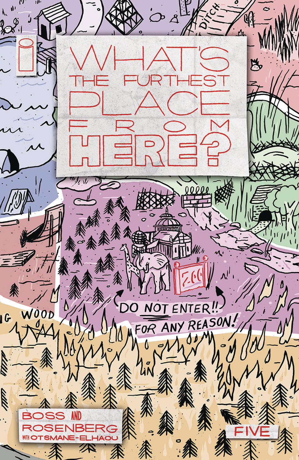 Whats The Furthest Place From Here #5 C 1:10 Josh Hixson Variant (03/16/2022) Image