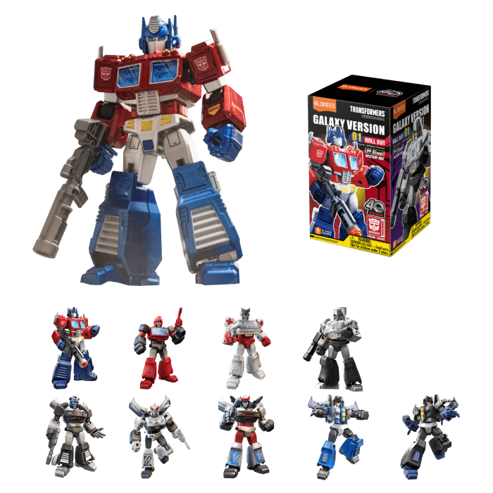 Blokees Figures Transformers Galaxy Version 01 Roll Out (Toys)