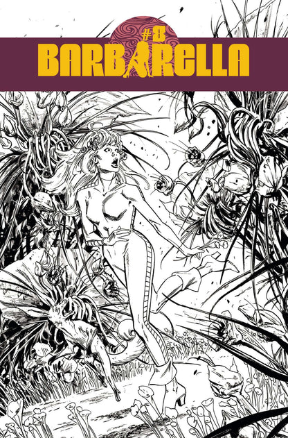 Barbarella #8 F 1:10 Butch Guice B&W Variant (03/23/2022) Dynamite