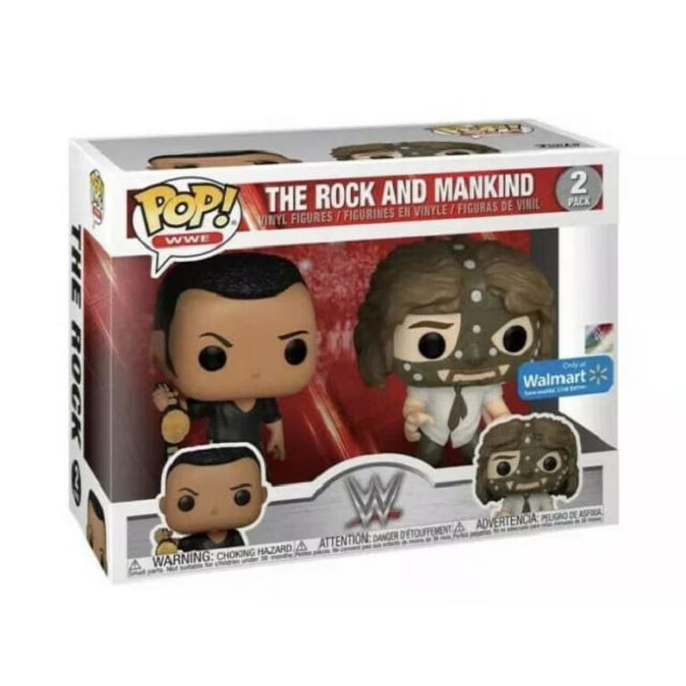POP! 2 Pack WWE: The Rock And Mankind (Funko)