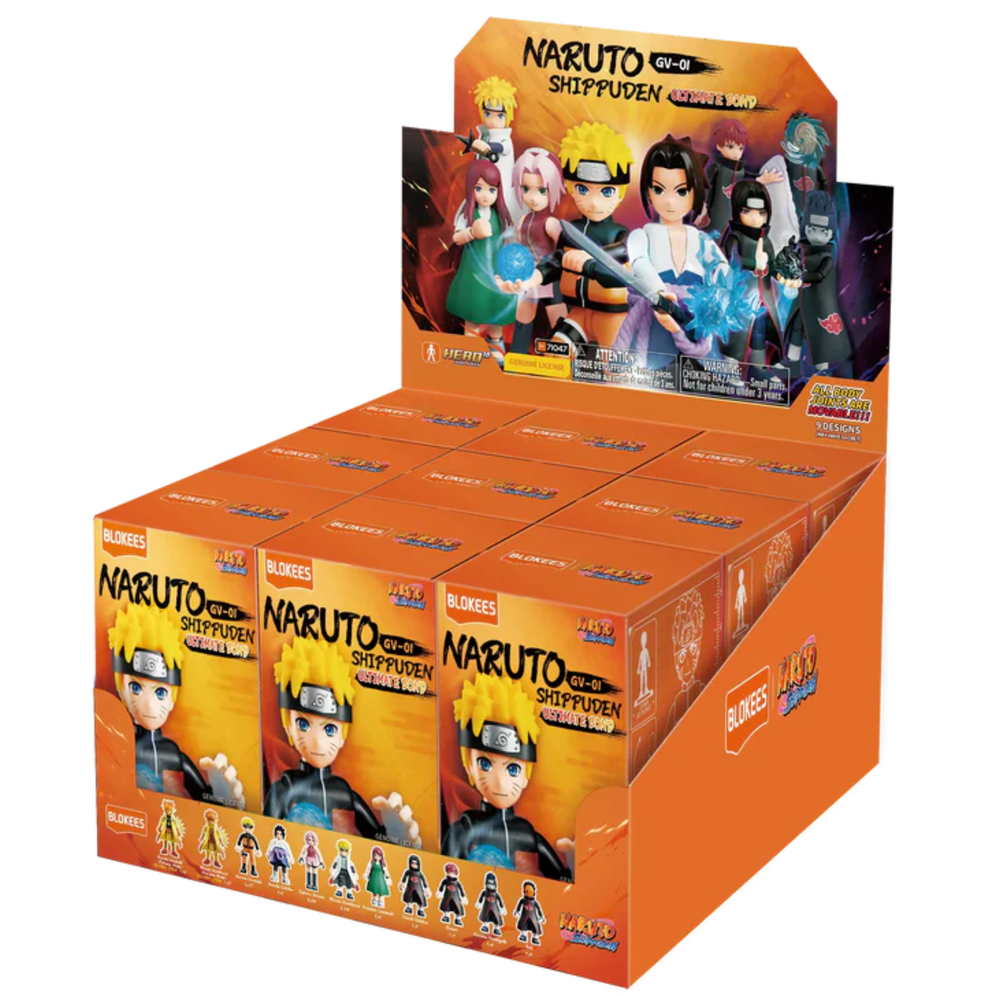 Blokees - Naruto - Galaxy Version - 01: Ultimate Bond (Toys)