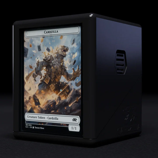 Cardzilla: Showcase 100+ Card Deckbox - Black (TCG)
