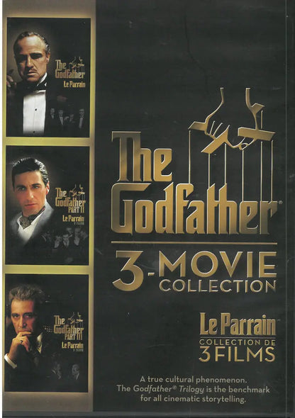 The Godfather 3-Movie Collection (Pre-Owned) (DVD)