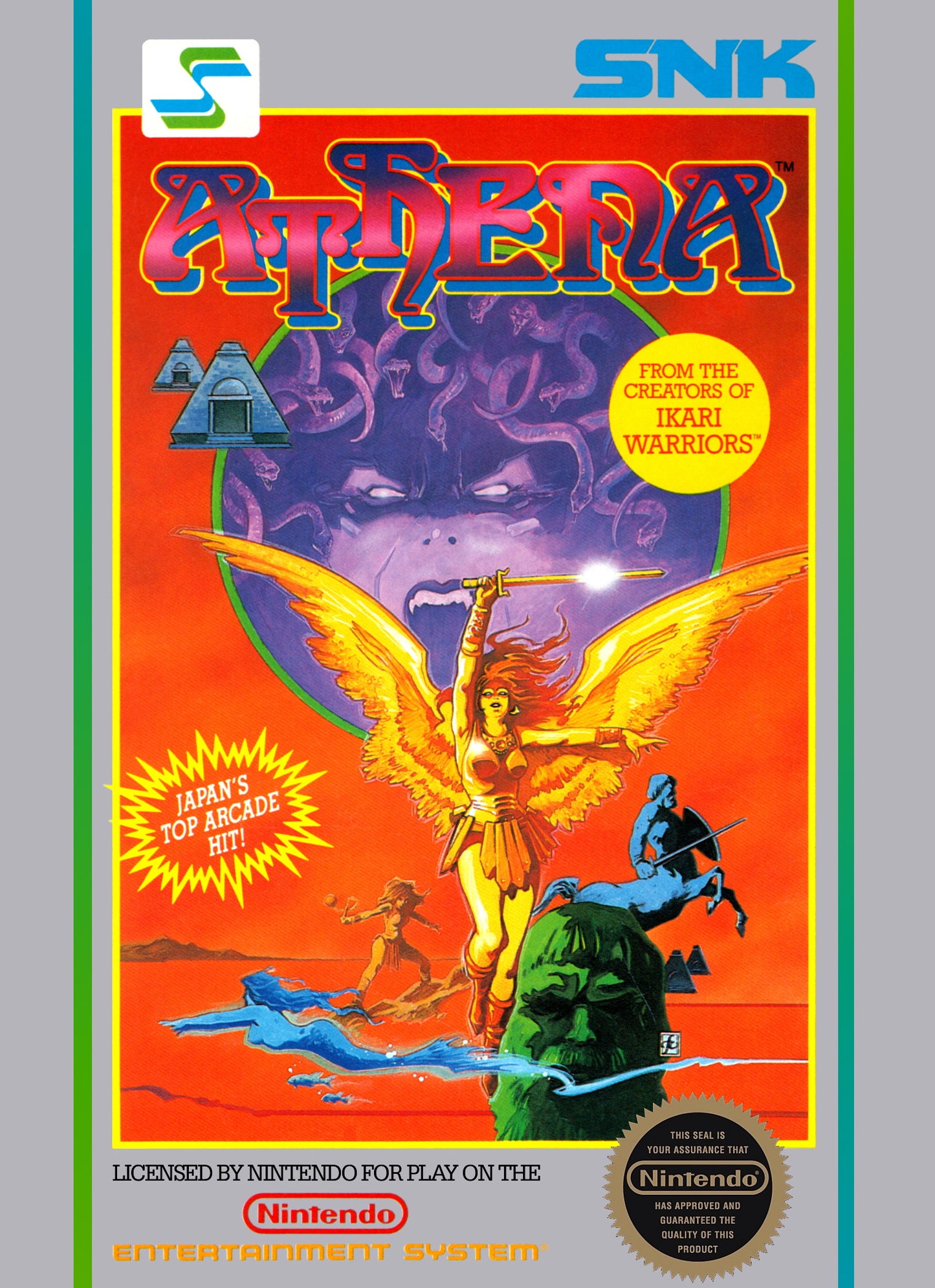 Athena [5 Screw Variant] (Nintendo NES)
