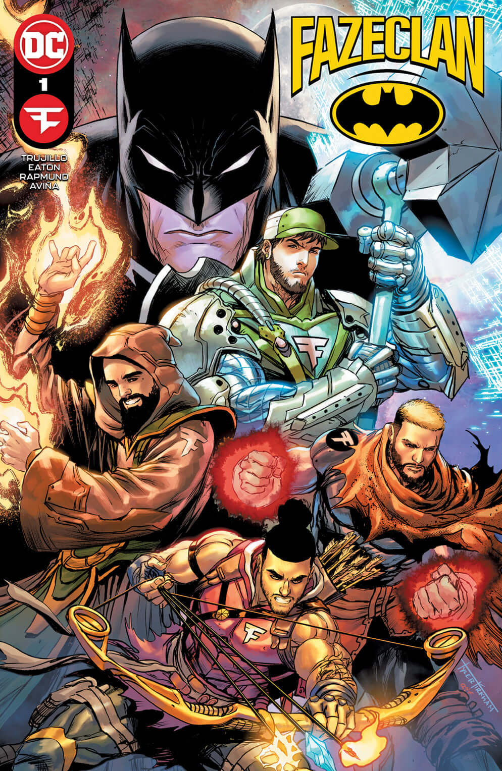Batman Faze Clan #1 (One Shot) A Tyler Kirkham Josh Trujillo (03/29/2022) Dc