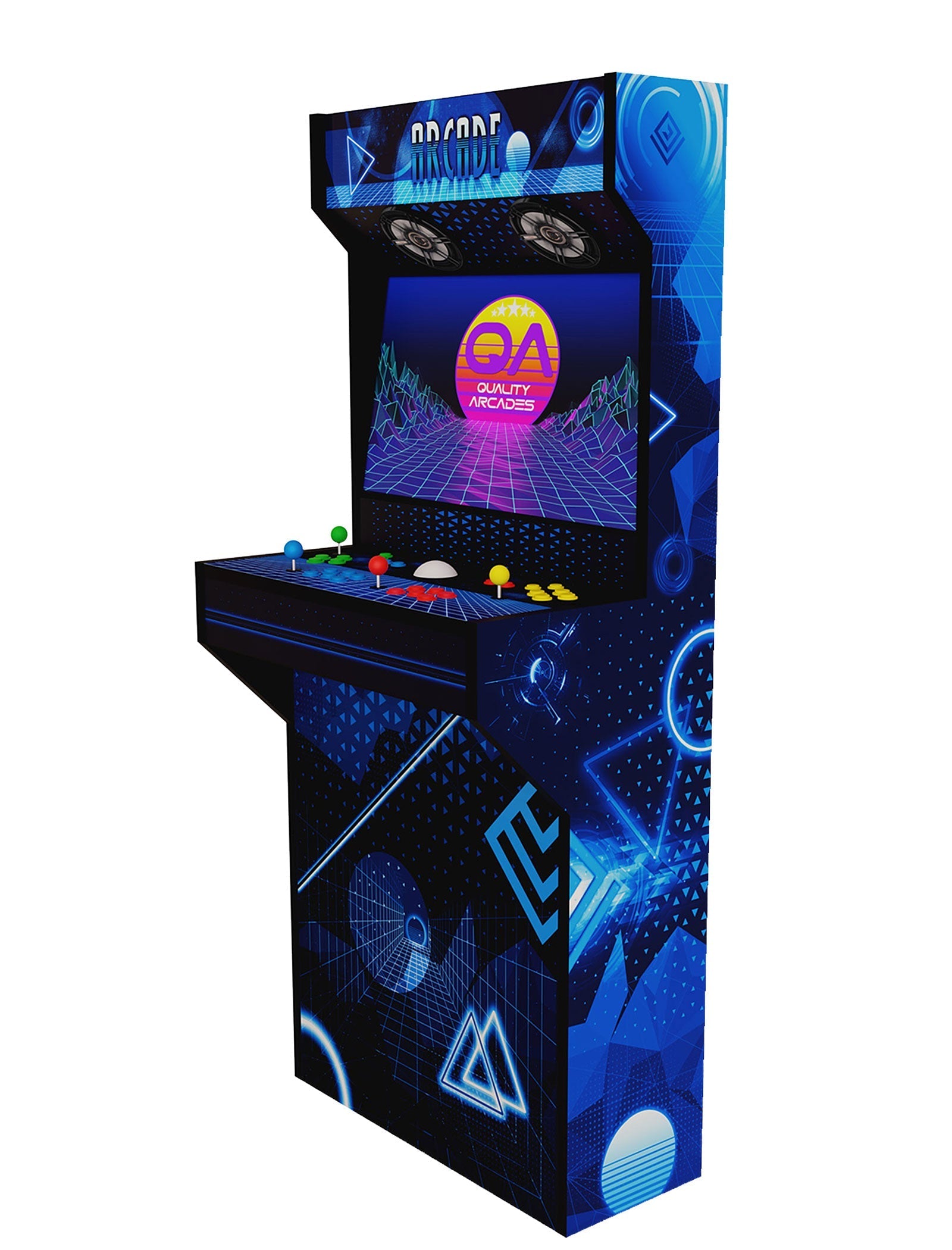 Vintage Arcade Machines: Arcade Machine Man Cave Slim (Full