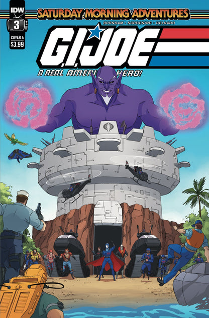 Gi Joe Saturday Morning Adventures #3 (Of 4) A Dan Schoening (04/27/2022) Idw