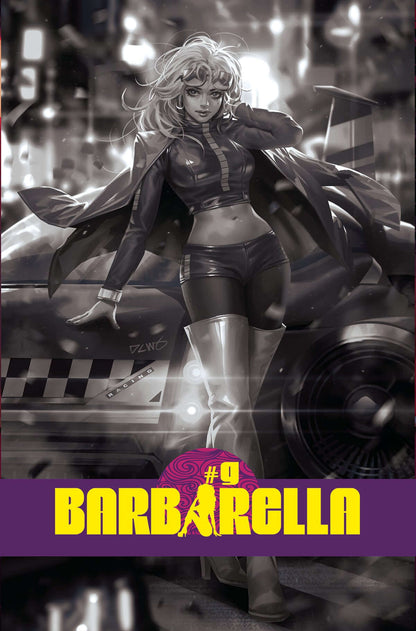 Barbarella #9 I 1:25 Derrick Chew B&W Variant (04/27/2022) Dynamite