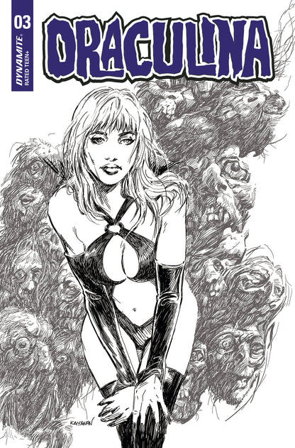 Draculina #3 G 1:20 Guillem March B&W Variant (04/27/2022) Dynamite