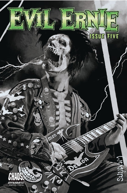 Evil Ernie #5 D 1:20 Arthur Suydam B&W Variant (04/13/2022) Dynamite