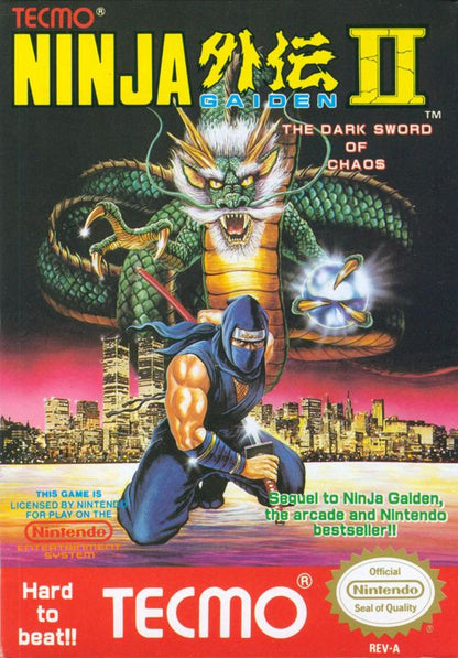 Ninja Gaiden II + Nintendo Power Guide (Nintendo NES)