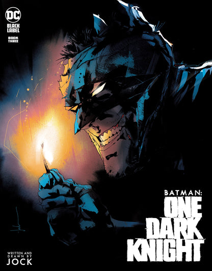 Batman One Dark Knight #3 A Jock Variant (07/26/2022) Dc