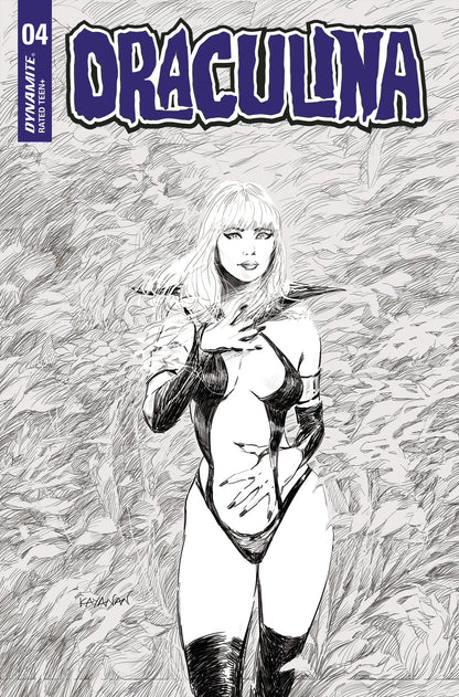 Draculina #4 F 1:10 Kayanan B&W Variant GGA (06/29/2022) Dynamite