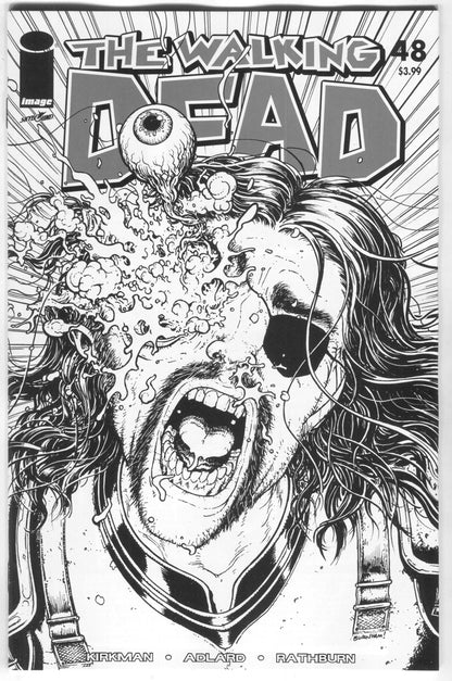 Walking Dead 48 Image 2018 15th Anniversary Chris Burnham B&W Variant Blind Bag