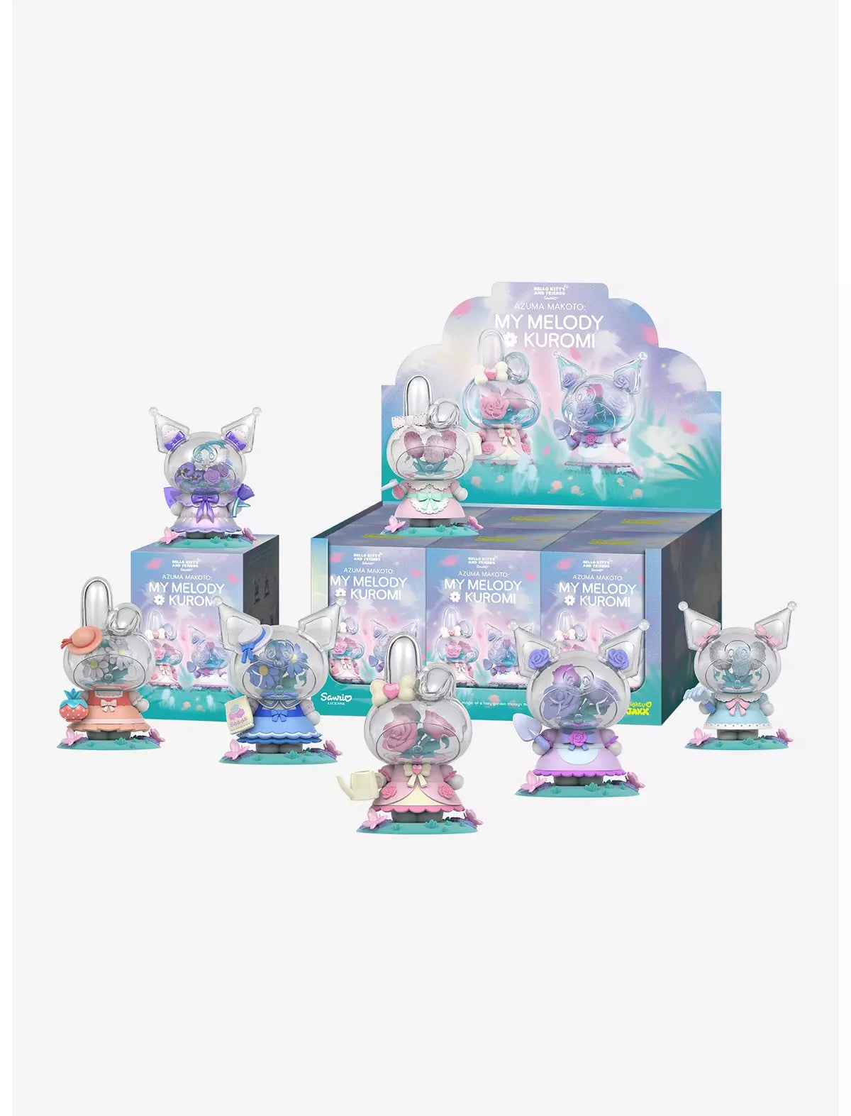Mighty Jaxx Azuma Makoto X Sanrio My Melody & Kuromi Flower Blind Box Figure (Toys)
