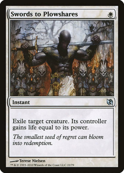 MTG: Swords to Plowshares -  Duel Decks: Elspeth vs. Tezzeret [ARTIST SIGNED] (TCG)