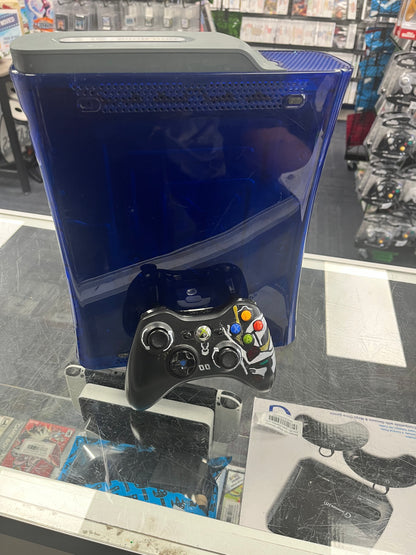Custom Shelled Blue 60GB Xbox 360 (Xbox 360)