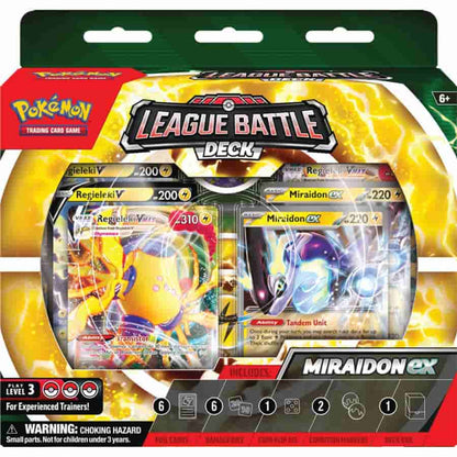 Pokémon Trading Card Game: Miraidon ex League Battle Deck (Toys)
