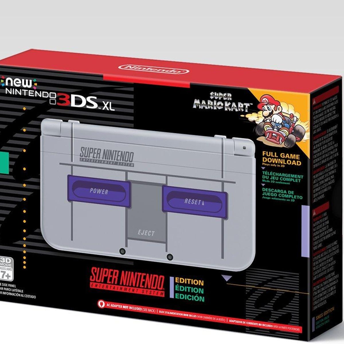 New Nintendo 3DS XL SNES Edition (Nintendo 3DS)