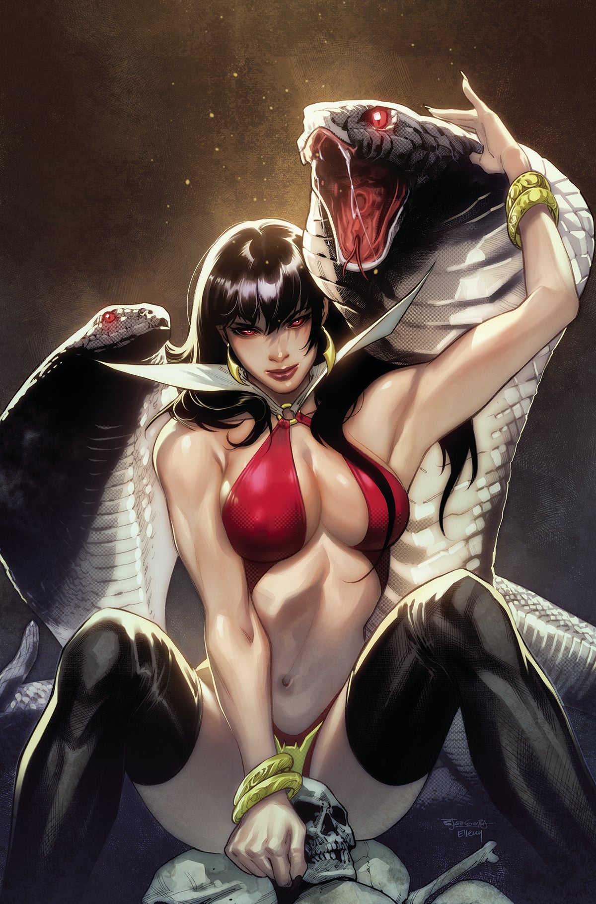 Vampirella Strikes #2 J 1:30 Segovia Virgin Variant (06/08/2022) Dynamite