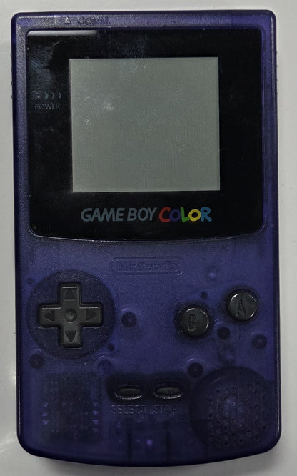 Gameboy Color Custom Clear Blue Transparent (Gameboy Color)