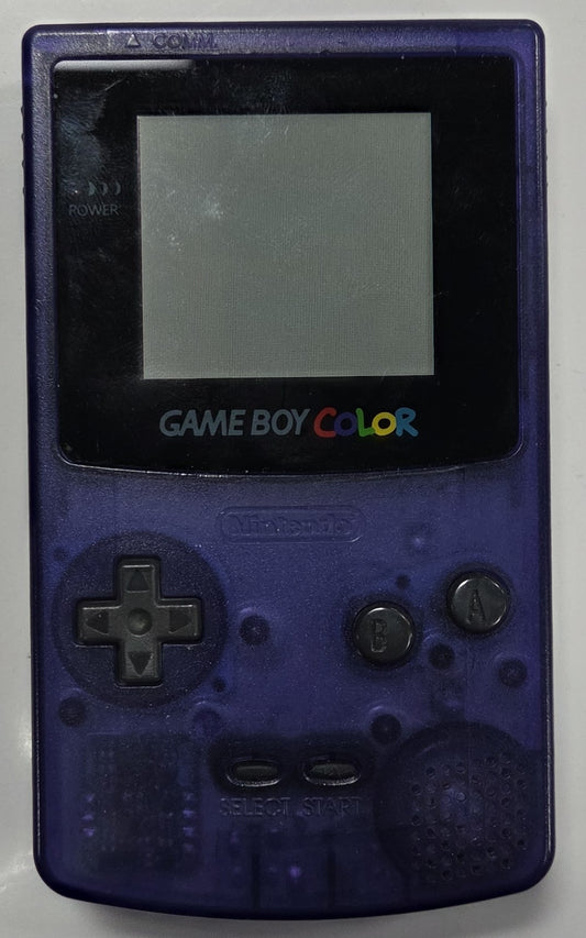 Gameboy Color Custom Clear Blue Transparent (Gameboy Color)