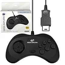 Retro-bit Sega Saturn Controller Black (Sega Saturn)