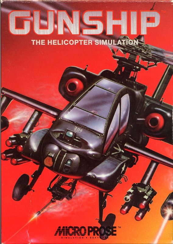 Gunship The Helicopter Simulation (Commodore 64/128)