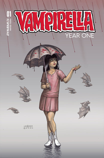 Vampirella Year One #1 H 1:10 Joseph Michael Linsner Original Variant (07/27/2022) Dynamite