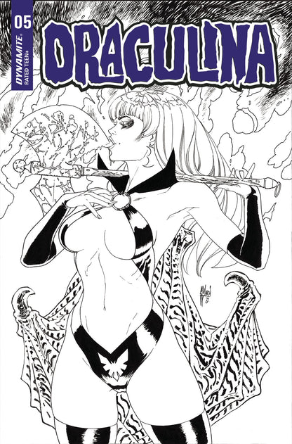 Draculina #5 G 1:20 Guillem March B&W Variant (08/10/2022) Dynamite