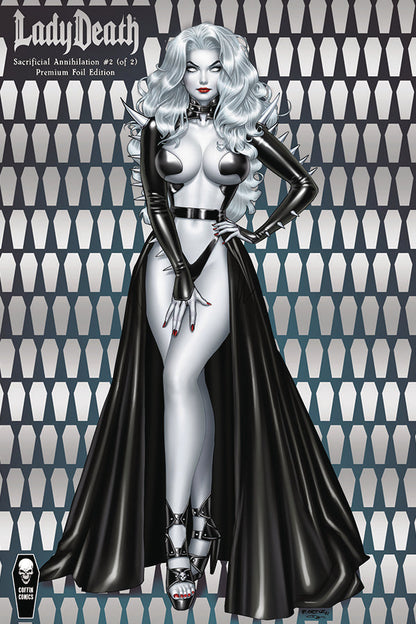 Lady Death Sacrificial Annihilation #2 (Of 2) C Richard Ortiz Premium (07/06/2022) Coffin