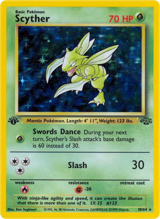 Pokemon TCG: Scyther 10/64 - Jungle (TCG)