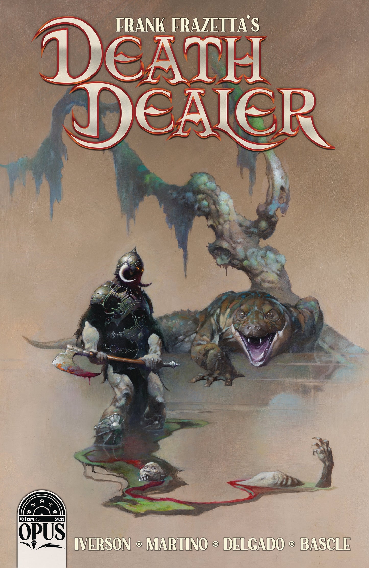 Frank Frazetta Death Dealer #3 B Frazetta (07/13/2022) Opus