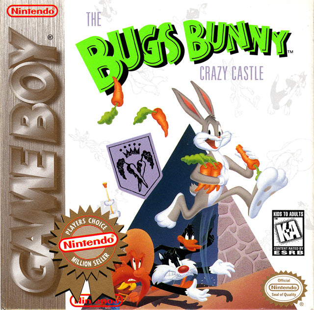 The Bugs Bunny Crazy Castle (Player's Choice) (Gameboy)