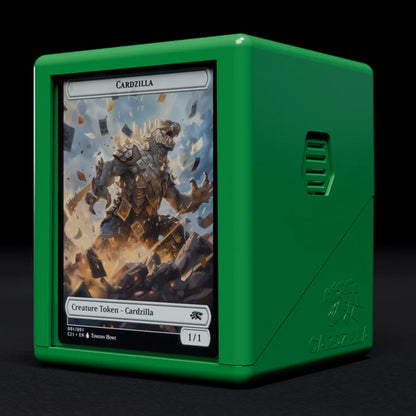 Cardzilla: Showcase 100+ Card Deckbox - Green (TCG)