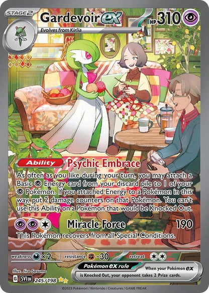 Pokemon TCG: Gardevoir ex - 245/198 - SV01: Scarlet & Violet Base Set (TCG)