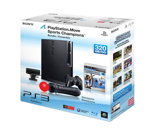 Playstation 3 Slim System 320GB Sports Champions Bundle (PlayStation 3)