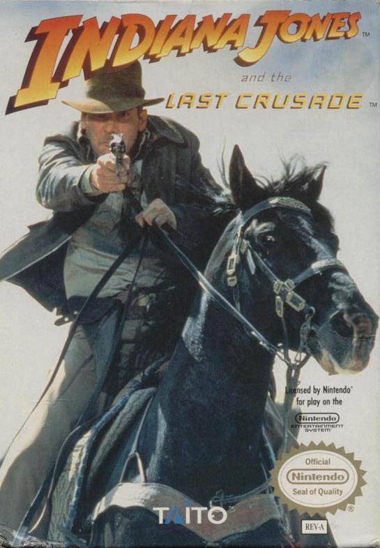 Indiana Jones and the Last Crusade (Taito) (Nintendo NES)