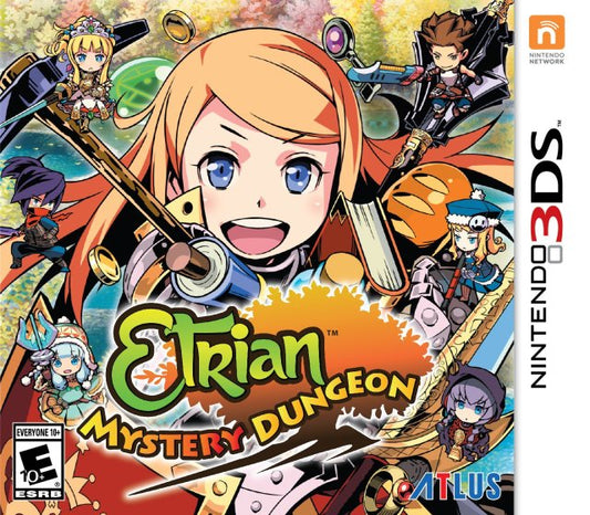 Etrian Mystery Dungeon W/ Artbook (Nintendo 3DS)