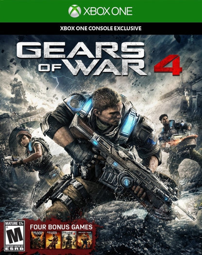 Xbox One X 1TB Limited Edition Gears 5 Console Bundle (Xbox One)
